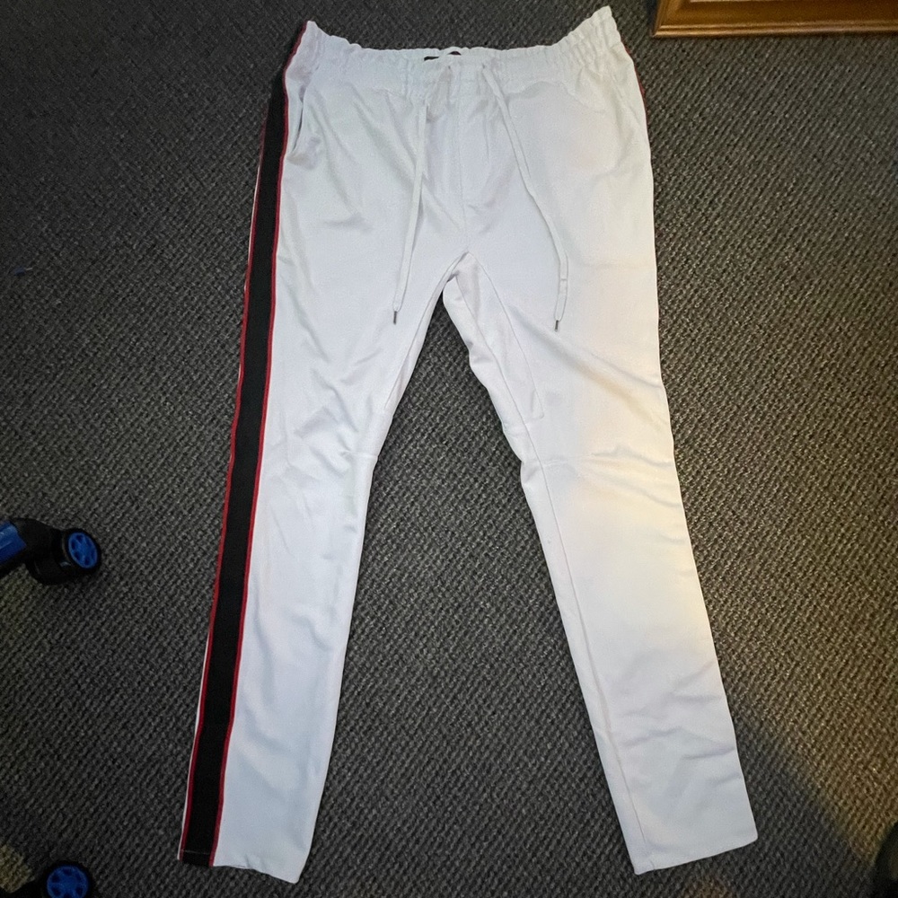 Red Striped Pacsun Track Pants